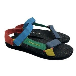 BOGO Teddy Fresh Combat Ready Warrior Sandal Multicolored Adjustable Strap M 11